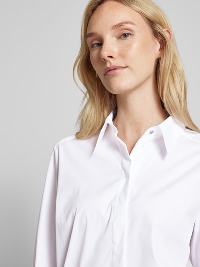 Marc Cain Overhemdblouse met platte kraag Offwhite - 3