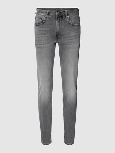 Tommy Hilfiger Mid Rise Jeans im Straight Fit (dunkelgrau) online 