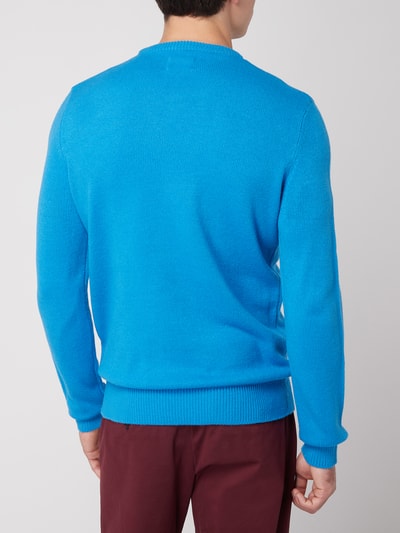 Montego Men Pullover mit Rentier-Stickerei und Pompon-Besatz  Royal 5