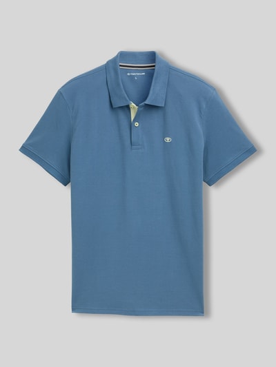 Tom Tailor Koszulka polo o kroju regular fit z czystej bawełny Niebieski 2