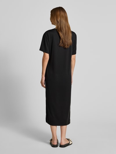 Jake*s Casual T-Shirt-Kleid mit Rundhalsausschnitt Black 5