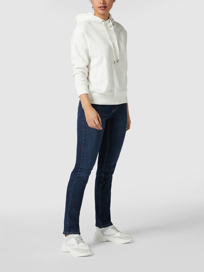 MAC Straight Fit Jeans mit Label-Patch Modell 'Angela' Dunkelblau 1