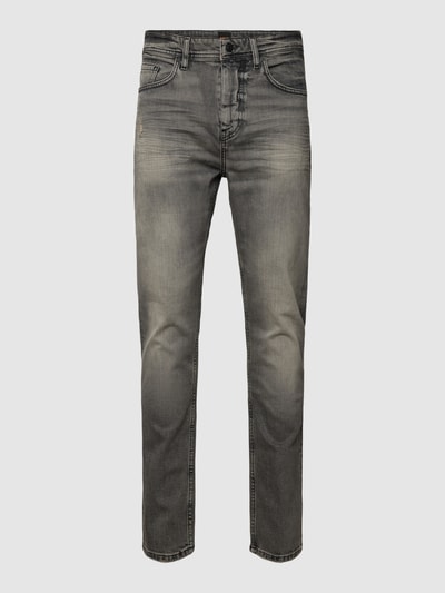 BOSS Orange Jeans im 5-Pocket-Design Modell 'TABER' Mittelgrau 1