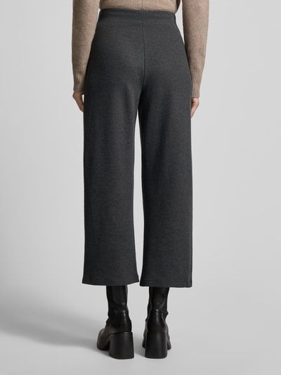 Tom Tailor Denim Regular Fit Culotte aus Baumwoll-Mix in Ripp-Optik Mittelgrau 5