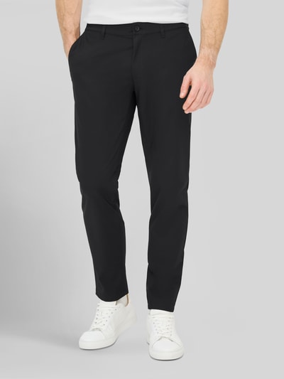 Brax Gerade Hose Mit Viskose-Anteil Modell 'Phil P' Black 4