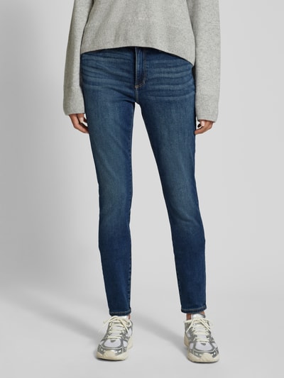 s.Oliver RED LABEL Skinny fit jeans, model 'IZABELL' Marineblauw - 4