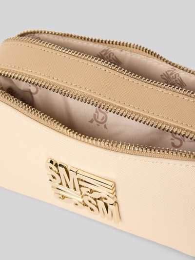 Steve Madden Crossbody Bag mit Logo-Applikation Modell 'Brisa' Offwhite 5