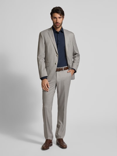 Tommy Hilfiger Regular fit zakelijk overhemd van puur katoen Marineblauw - 1