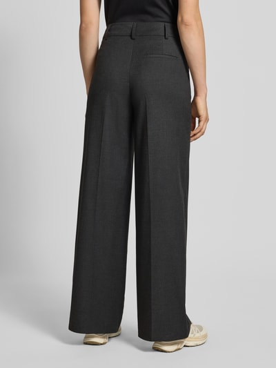 Christian Berg Woman Selection Wide Fit Stoffhose mit Bügelfalte Anthrazit Melange 5