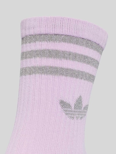 adidas Originals Skarpety z mieszanki bawełny w zestawie 3 szt. Jasnofioletowy 2