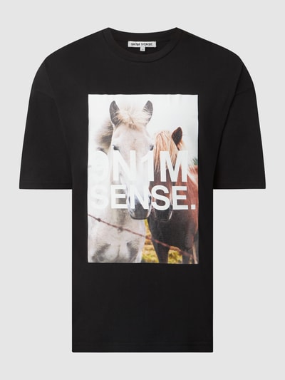 9N1M SENSE T-Shirt mit Foto-Print Black 2