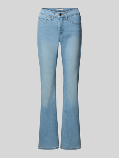 Levi's® 300 Bootcut Jeans aus Baumwoll-Mix Modell '315' Hellblau 2