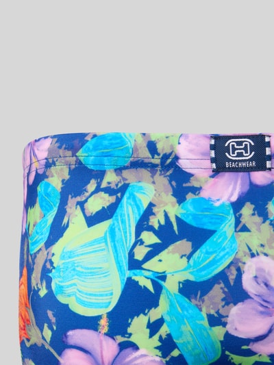 HOM Zwembroek met elastische band, model 'Balata' Marineblauw - 2