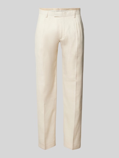MCNEAL Stoffen broek met Franse steekzakken Offwhite - 2