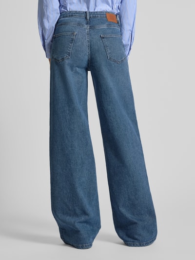 Oui Wide Leg Jeans im 5-Pocket-Design Jeansblau 5