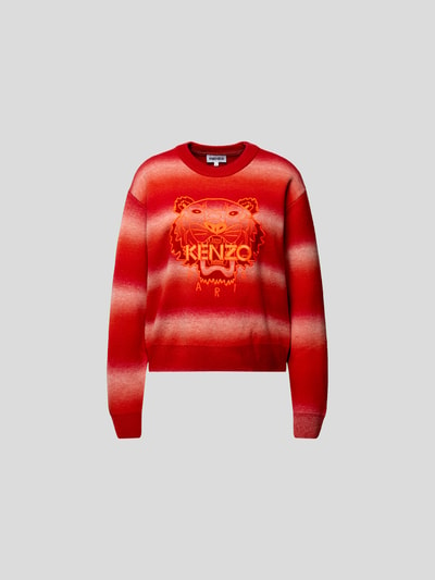 Kenzo Sweatshirt mit Brand-Motiv Rot 2