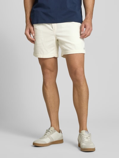 Polo Ralph Lauren Classic fit korte broek met elastische band Offwhite - 4