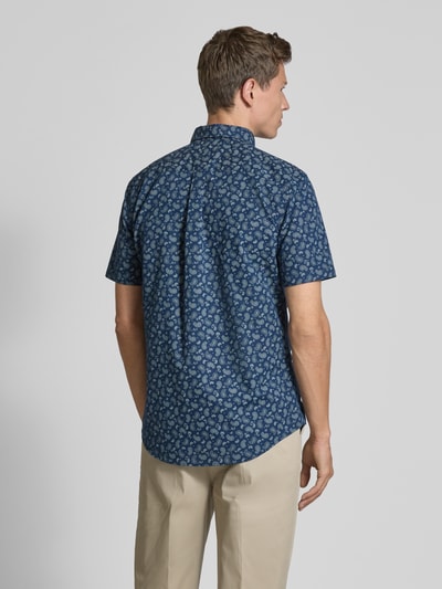 Tommy Hilfiger Regular Fit Freizeithemd aus Baumwoll-Leinen-Mix Blau 5