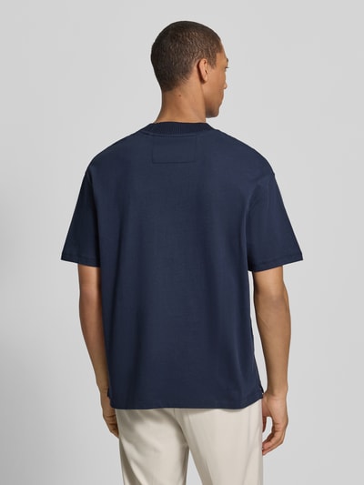 GUESS T-Shirt mit Label-Detail Marine 5