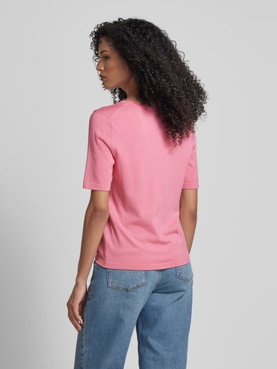 Christian Berg Woman Selection Strickshirt mit Rundhalsausschnitt Pink 5