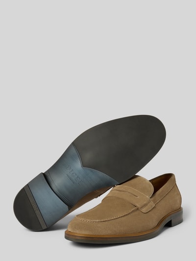 DIGEL Loafers van leer, model 'Stig' Taupe - 4