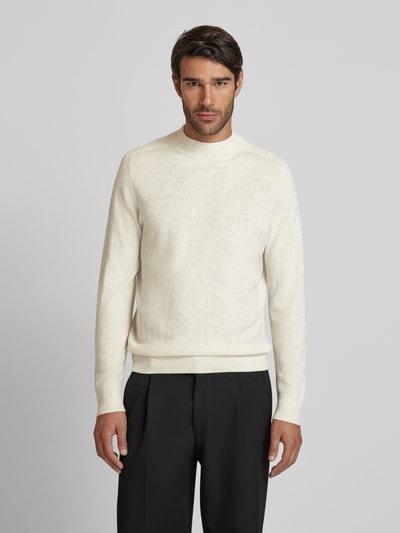 Marc O'Polo Regular fit pullover van puur kasjmier Offwhite - 4