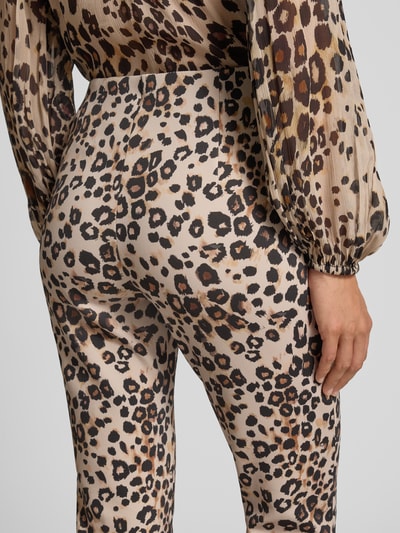 Marc Cain Stoffhose mit elastischem Bund Camel 3