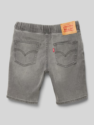 Levi’s® Kids Korte jeans met elastische band Zwart - 3