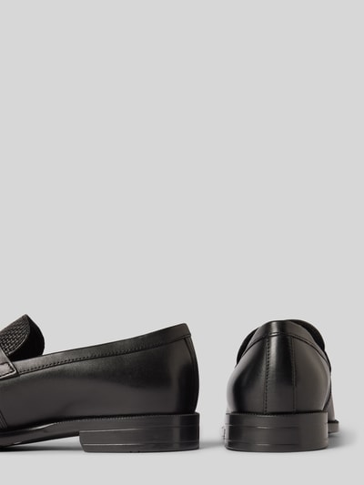 BOSS Loafers in Flecht-Optik Modell 'Tayil' Black 2