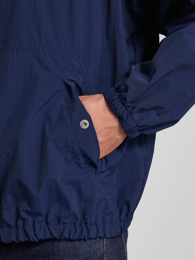 Polo Sport Windbreaker met labelstitching Donkerblauw - 3