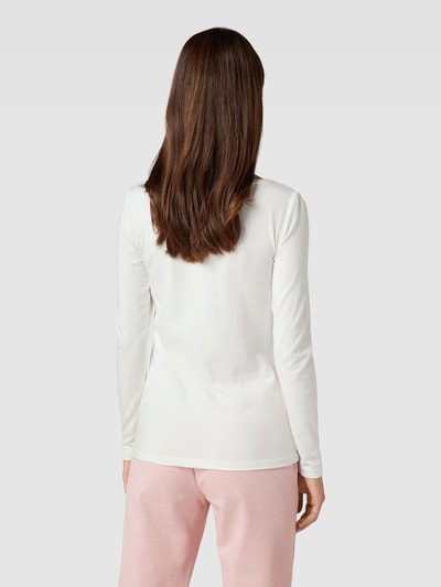 Montego Shirt met lange mouwen met boothals Offwhite - 5