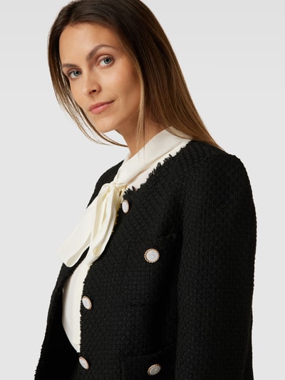 Jake*s Collection Blazer met sierknopen Zwart - 3