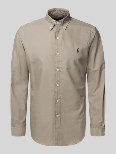 Polo Ralph Lauren Vrijetijdsoverhemd met knoopsluiting Antraciet - 2