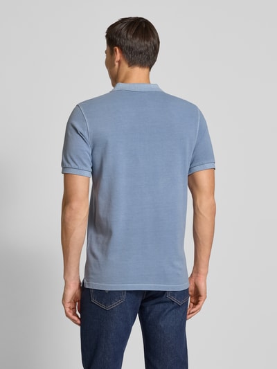 Marc O'Polo Regular Fit Poloshirt aus reiner Baumwolle Sky 5
