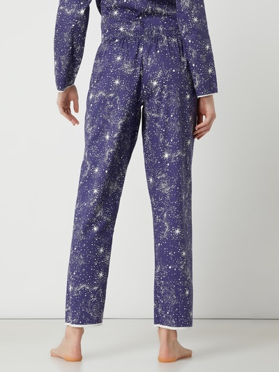 Cyberjammies Pyjamabroek van een mix van katoen en modal, model 'Stella' Donkerblauw - 5