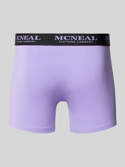 MCNEAL Trunks mit Label-Bund im 3er-Pack Rauchblau 3