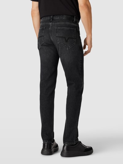 JOOP! Jeans Modern fit jeans met labeldetail, model 'MITCH' Donkergrijs - 5