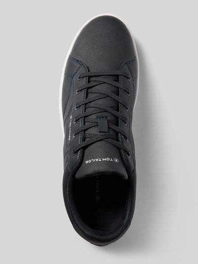 Tom Tailor Low Top Sneaker in Lederoptik Modell 'IGNAZ' Marine 3
