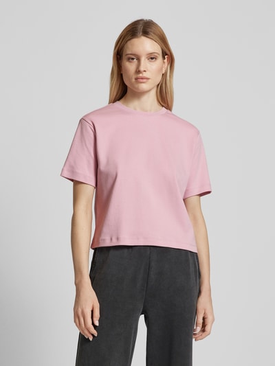 JAKE*S STUDIO WOMAN T-Shirt in unifarbenem Design Rosa 4