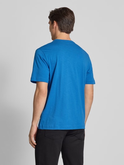 Tom Tailor Regular Fit T-Shirt aus reiner Baumwolle Royal 5