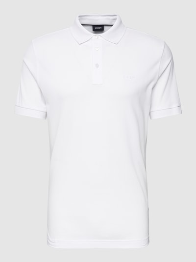 JOOP! Collection Poloshirt in effen design, model 'Primus' Wit - 2