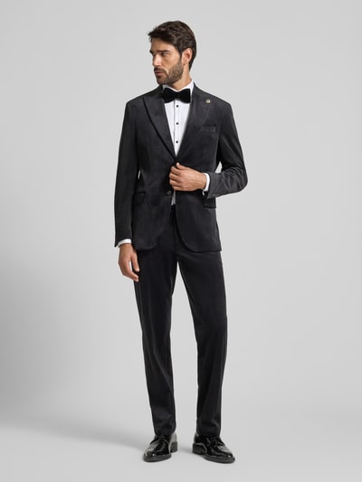 Jake*s Super Slim Fit Smokinghemd mit Kentkragen Weiss 1