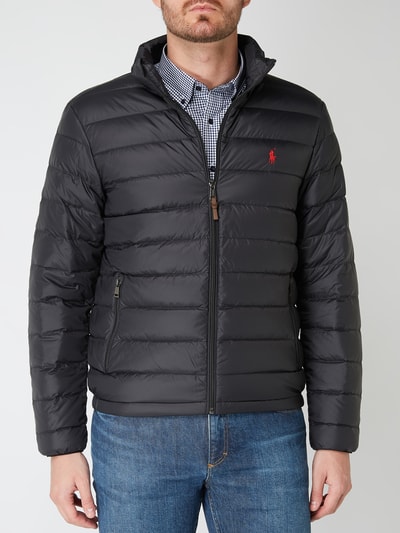 Polo Ralph Lauren Daunenjacke mit Reißverschlusstaschen Black 4