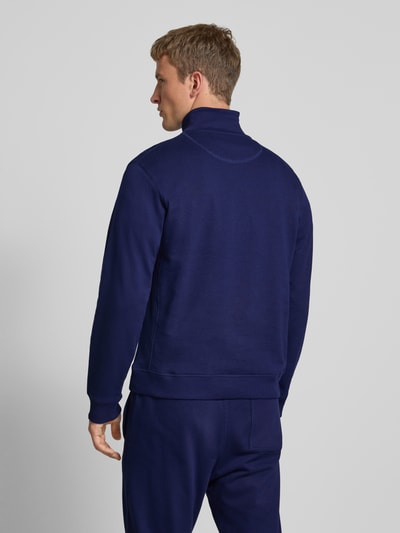 Jack & Jones Sweatshirt met schipperskraag en labelstitching Donkerblauw - 5