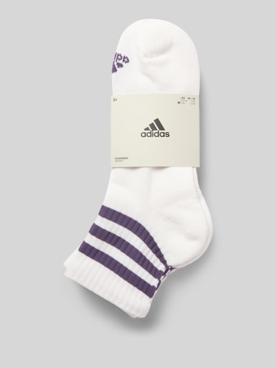 adidas Sportswear Socken mit Logo-Stitching Modell 'Mid' im 3er-Pack Flieder 3