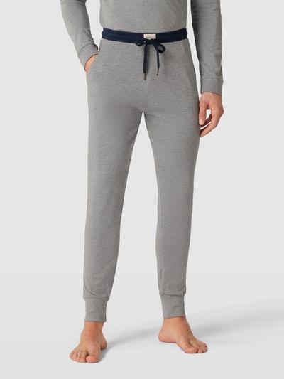 Phil&Co. Sweatpants mit Streifenmuster Mittelgrau Melange 4