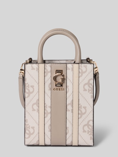 Guess Schoudertas met labelapplicatie, model 'ERENIA MINI TOTE' Taupe - 2