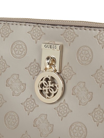 Guess Crossbody Bag mit Logo-Muster Modell 'Ninnette' Taupe 3