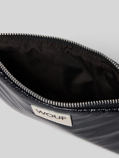 WOUF Pouch mit Label-Patch Modell 'Nuit' Black 3