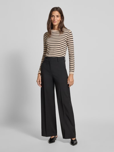 Weekend Max Mara Regular Fit Strickpullover mit Seide-Anteil Modell 'SICILIA' Beige 1